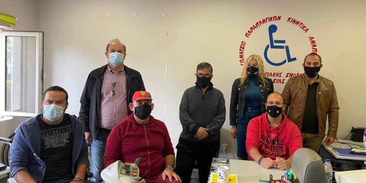 ΔΗΜΟΣ ΠΥΡΓΟΥ: Δωρεά μηχανοκίνητου αναπηρικού αμαξιδίου
