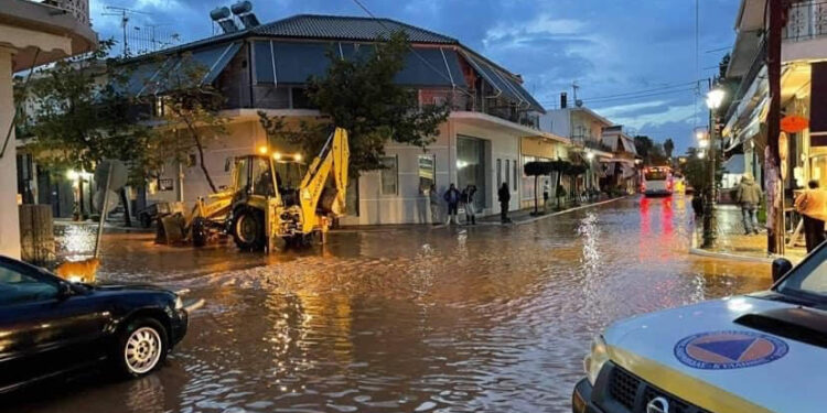 Σε κατάσταση Εκτακτου Ανάγκης κηρύχθηκε ο Δήμος Ανδραβίδας-Κυλληνης