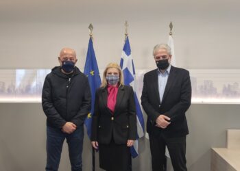 Συνάντηση Αυγερινοπούλου – Στυλιανίδη για την πρόληψη και την αποκατάσταση από τις φυσικές καταστροφές