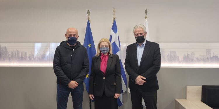 Συνάντηση Αυγερινοπούλου – Στυλιανίδη για την πρόληψη και την αποκατάσταση από τις φυσικές καταστροφές