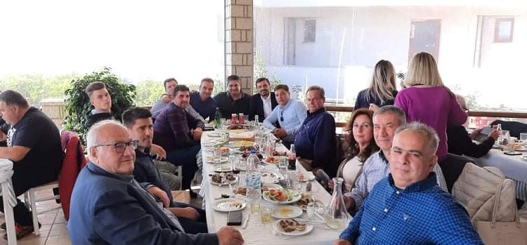 ΧΡΗΣΤΟΣ ΓΑΒΡΑΣ: Παρέθεσε τραπέζι στα μέλη της Δ.Ε.Ε.Π Ηλείας και στους Προέδρους των ΔΗΜ.Τ.Ο.