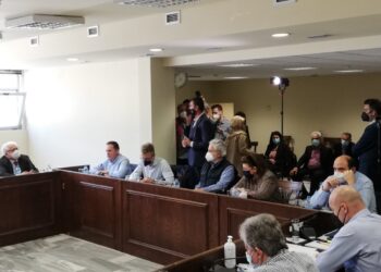 Η Διονυσία Αυγερινοπούλου στη σύσκεψη για τις πυρόπληκτες περιοχές στην Αρχαία Ολυμπία