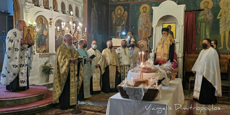Τo Στολίδι της Ορθοδοξίας και ο μύστης της Θείας Λειτουργίας, εορτάστηκε στην Ι.Μ. Ηλείας