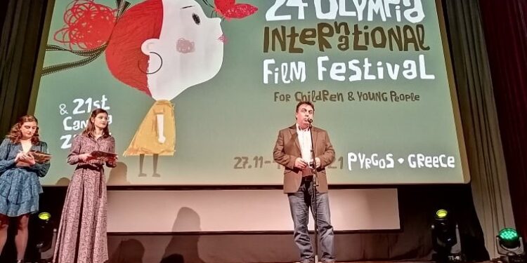 24ο ΔΙΕΘΝΕΣ ΦΕΣΤΙΒΑΛ ΚΙΝΗΜΑΤΟΓΡΑΦΟΥ ΟΛΥΜΠΙΑΣ  ΓΙΑ ΠΑΙΔΙΑ ΚΑΙ ΝΕΟΥΣ: Με επιτυχία η τελετή έναρξης