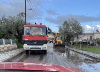 Ετοιμότητα ενόψει κακοκαιρίας στο Δήμο Αρχαίας Ολυμπίας