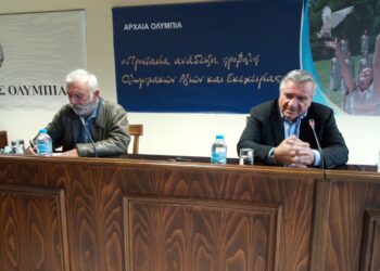 Στην Αρχαία Ολυμπία ο υποψήφιος πρόεδρος του ΚΙΝΑΛ Χάρης Καστανίδης