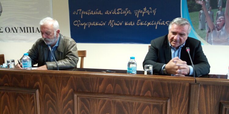 Στην Αρχαία Ολυμπία ο υποψήφιος πρόεδρος του ΚΙΝΑΛ Χάρης Καστανίδης