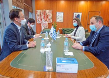 Στην Αρχαία Ολυμπία ο Πρέσβης της Νότιας Κορέας