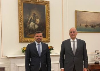 ΑΝΔΡΕΑΣ ΝΙΚΟΛΑΚΟΠΟΥΛΟΣ: “Δυναμική εξωτερική πολιτική με ισχυρές συμμαχίες και συμφωνίες”
