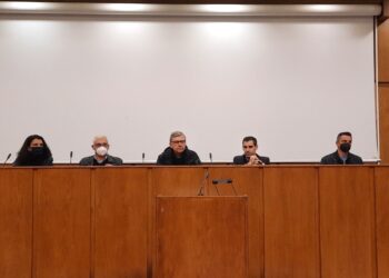 Σύσκεψη υπό τον Αντιπεριφερειάρχη Π.Ε Ηλείας Β. Γιαννόπουλο, με προέδρους Τ.Κ, για την δωρεά ελαιοδέντρων από το Αμερικάνικο Ίδρυμα «Αρετή»