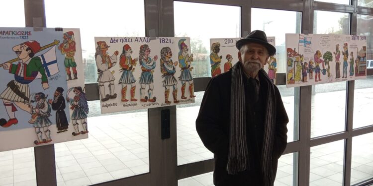 ΚΩΝΣΤΑΝΤΙΝΟΣ ΠΕΠΠΑΣ: Ο Ηλείος καλλιτέχνης που «ζωντανεύει» με τα έργα του το 1821
