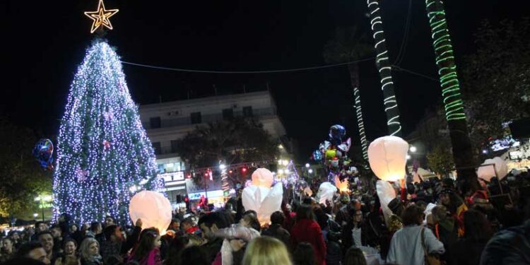 ΔΗΜΟΣ ΗΛΙΔΑΣ: Άυριο η η εκδήλωση φωταγώγησης του Χριστουγεννιάτικου Δέντρου στην πλατεία Αγίου Αθανασίου