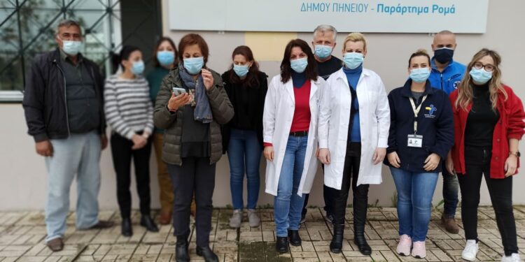 ΔΗΜΟΣ ΠΗΝΕΙΟΥ: Παιδιατρική εξέταση – εμβολιασμός παιδιών ΡΟΜΑ