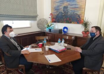 ΔΗΜΟΣ ΠΥΡΓΟΥ: Συνάντηση δημάρχου Πύργου με τον αντιπεριφερειάρχη Ν. Κοροβέση