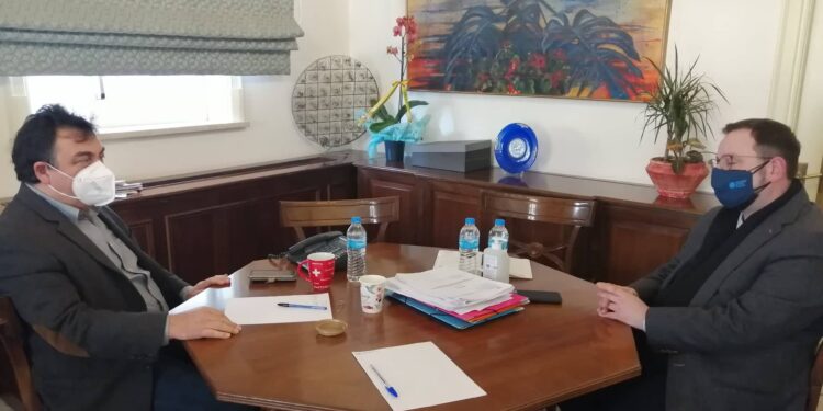 ΔΗΜΟΣ ΠΥΡΓΟΥ: Συνάντηση δημάρχου Πύργου με τον αντιπεριφερειάρχη Ν. Κοροβέση