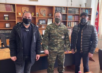 ΔΗΜΟΣ ΠΥΡΓΟΥ: Προσφορά αντισηπτικών στη Σ.Ε.Τ.ΤΗΛ. Πύργου