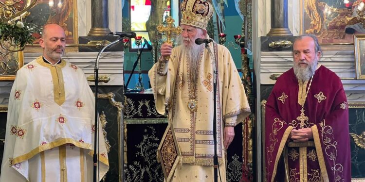 Λιτός ο εορτασμός λόγω κορωνοϊού, του Πολιούχου της Αμαλιάδος Αγίου Αθανασίου (φωτος)