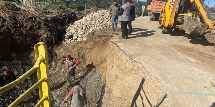 ΔΗΜΟΣ ΑΝΔΡΑΒΙΔΑΣ – ΚΥΛΛΗΝΗΣ: Με γοργούς ρυθμούς η αποκατάσταση της γέφυρας στον οικισμό Αγίου Γεωργίου