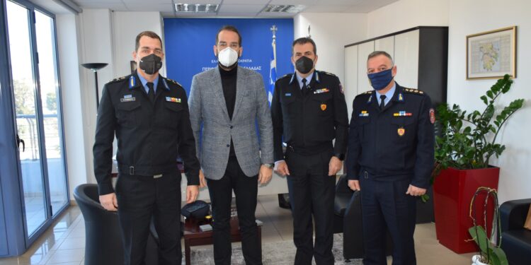 Στον Περιφερειάρχη Δυτικής Ελλάδας η νέα ηγεσία της Πυροσβεστικής