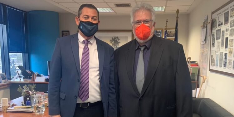 Διευκρινήσεις για την αξιολόγηση του προγράμματος Νέων Αγροτών στη συνάντηση Θ. Βασιλόπουλου- Δ. Παπαγιαννίδη