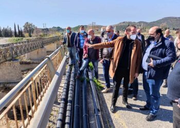 Σύσκεψη για την πορεία αποκατάστασης των ζημιών από τις κακοκαιρίες στην Περιφέρεια Δυτικής Ελλάδας, παρουσία του Υφυπουργού, Χρ. Τριαντόπουλου και κυβερνητικού κλιμακίου