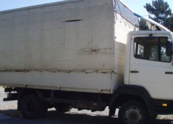 Αφαίρεσαν φορτηγό!