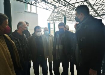 ΔΗΜΟΣ ΠΥΡΓΟΥ:  Συνάντηση δημάρχου Πύργου με πρώην υπουργό Υγείας Ανδρέα Ξανθό στο Νοσοκομείο Πύργου