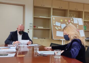 Συντονιστική συνάντηση Αυγερινοπούλου – Αμυρά ενόψει της επίσκεψης του κ. Υφυπουργού στην Ηλεία