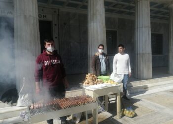 ΔΗΜΟΣ ΠΥΡΓΟΥ: Γιορτάστηκε η Τσικνοπέμπτη σε Λάτσειο και Πολύκεντρο (φωτος)