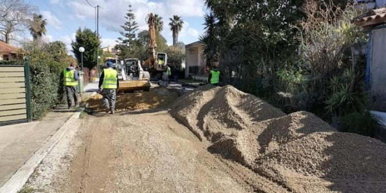 ΔΗΜΟΣ ΑΝΔΡΑΒΙΔΑΣ – ΚΥΛΛΗΝΗΣ: Εργοτάξιο ο Σταφιδόκαμπος! (φωτος)