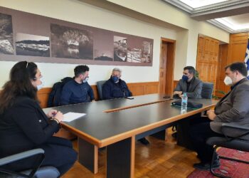 Σύσκεψη υπό τον Αντιπεριφερειάρχη Π.Ε Ηλείας Β. Γιαννόπουλο, για την λειτουργία του Κόμβου των Creative Hubs στην Π.Ε Ηλείας