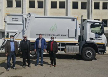 ΔΗΜΟΣ ΠΥΡΓΟΥ: Νέο απορριμματοφόρο στο στόλο της Καθαριότητας του Δήμου