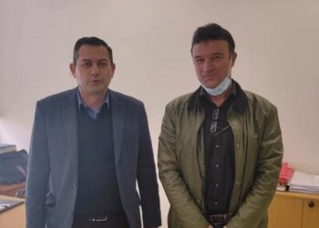 Συνάντηση Αντιπεριφερειάρχη Θ. Βασιλόπουλου με το νέο Διευθυντή ΕΛΓΑ Πατρών Γ. Τσιλιγιάννη