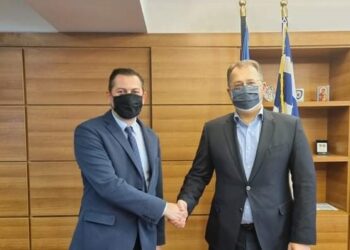 Ενεργειακό κόστος και αγροτικά προγράμματα στη συνάντηση Βασιλόπουλου με τον Υφυπουργό ΥΠΑΑΤ Γ. Στύλιο