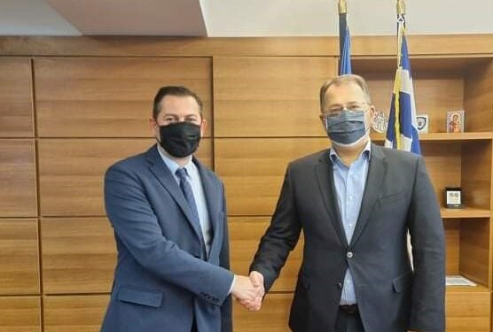 Ενεργειακό κόστος και αγροτικά προγράμματα στη συνάντηση Βασιλόπουλου με τον Υφυπουργό ΥΠΑΑΤ Γ. Στύλιο