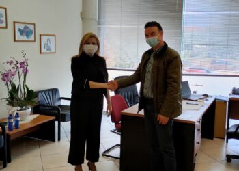 ΔΙΟΝΥΣΙΑ ΑΥΓΕΡΙΝΟΠΟΥΛΟΥ: Συνάντηση με τον Διευθυντή του ΕΛΓΑ Πατρών, κ. Τσιλιγιάννη