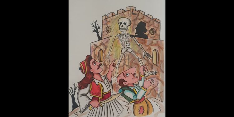 “O Καραγκιόζης και ο καλόγερος του Μυστρά” στο skalistiri.news (βίντεο)