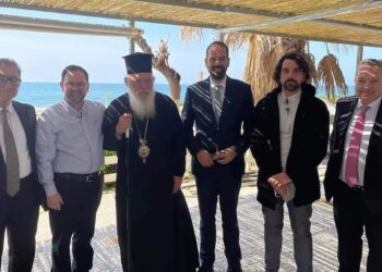 Θερμή φιλοξενία του Αρχιεπισκόπου κ. Ιερώνυμου  από τον Ν. Κοροβέση στον Κακόβατο