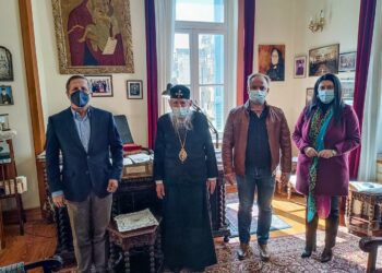 Συνάντηση Γεωργιόπουλου με Μητροπολίτη Ηλείας κ. Γερμανό