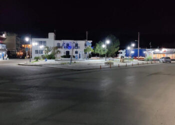 ΔΗΜΟΣ ΑΝΔΡΑΒΙΔΑΣ – ΚΥΛΛΗΝΗΣ: Αναβάθμιση ηλεκτροφωτισμού στην πλατεία Κυλλήνης