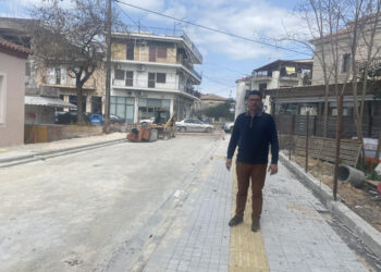 ΔΗΜΟΣ ΑΝΔΡΑΒΙΔΑΣ – ΚΥΛΛΗΝΗΣ: Ολοκληρώνεται η διάνοιξη της οδού Σπηλιοπούλου στα Λεχαινά