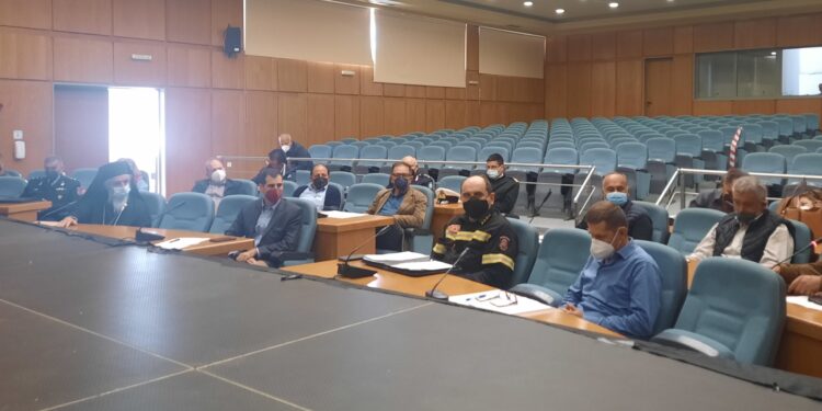 Δεύτερη ειδική συνεδρίαση ΣΟΠΠ Π.Ε Ηλείας, υπό τον Αντιπεριφερειάρχη Π.Ε Ηλείας Β. Γιαννόπουλο