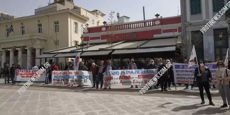 Αισιόδοξο μήνυμα κλιμάκωσης της πάλης η σημερινή μαζική και μαχητική απεργιακή συγκέντρωση στον Πύργο
