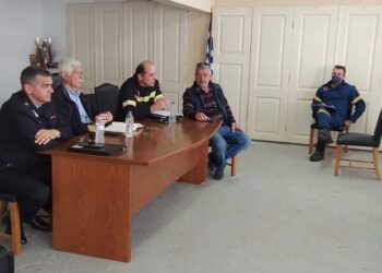ΔΗΜΟΣ ΗΛΙΔΑΣ: Σύσκεψη για την αντιπυρική προστασία πραγματοποιήθηκε στην Δημοτική Ενότητα Πηνείας