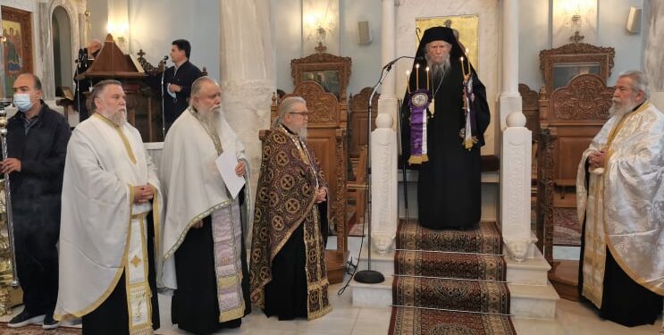 O Τελευταίος Κατανυκτικός Εσπερινός, στον Μητροπολιτικό Ναό του Πύργο