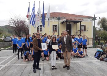 Στην Αρχαία Ολυμπία το Γαλλικό Γυμνάσιο Saint Thomas d’Aquin Veritas