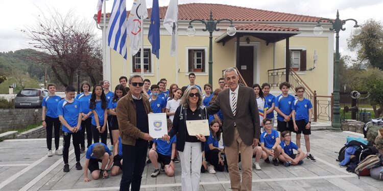 Στην Αρχαία Ολυμπία το Γαλλικό Γυμνάσιο Saint Thomas d’Aquin Veritas