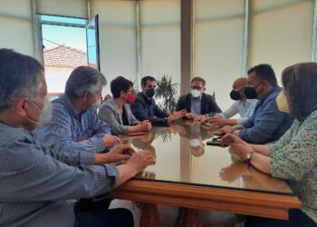 Επίσκεψη Αντιπεριφερειάρχη Π.Ε Ηλείας Βασίλη Γιαννόπουλου στον Δήμο Ζαχάρως (φωτος)