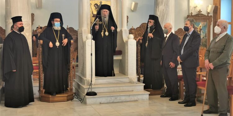 Εγκάρδιες ευχές Κλήρου και Λαού στα σεπτά ονομαστήρια του Μητροπολίτου Ηλείας κ.κ. Γερμανού (φωτος)