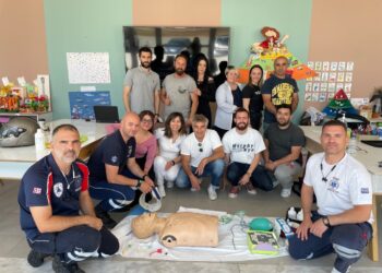 ΚΔΑΠ μεΑ “ΗΛΙΝΑΘΟΣ”: Μαθήματα πρώτων βοηθειών από το ΕΚΑΒ